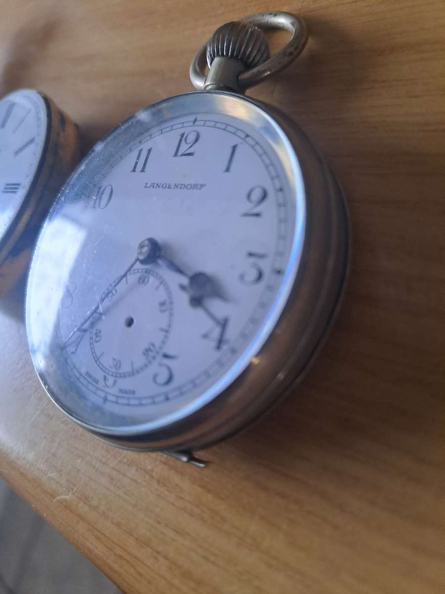 3x vintage pocket watches