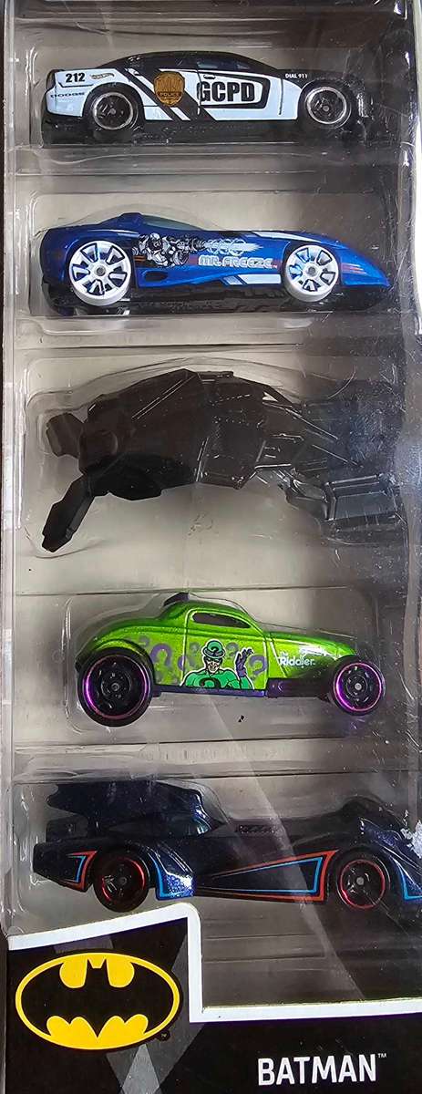 Batman hotwheel collectable set