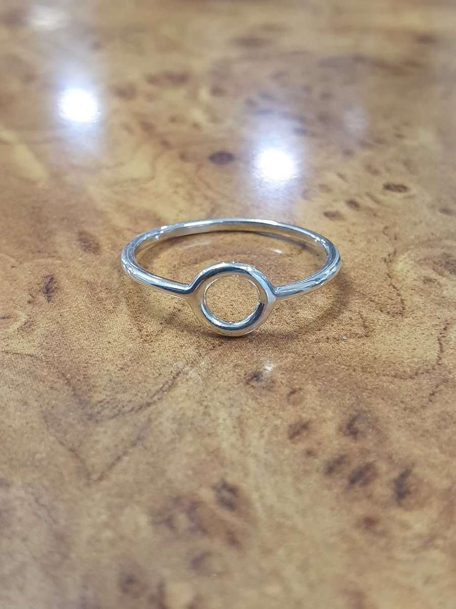 Fine silver ring
