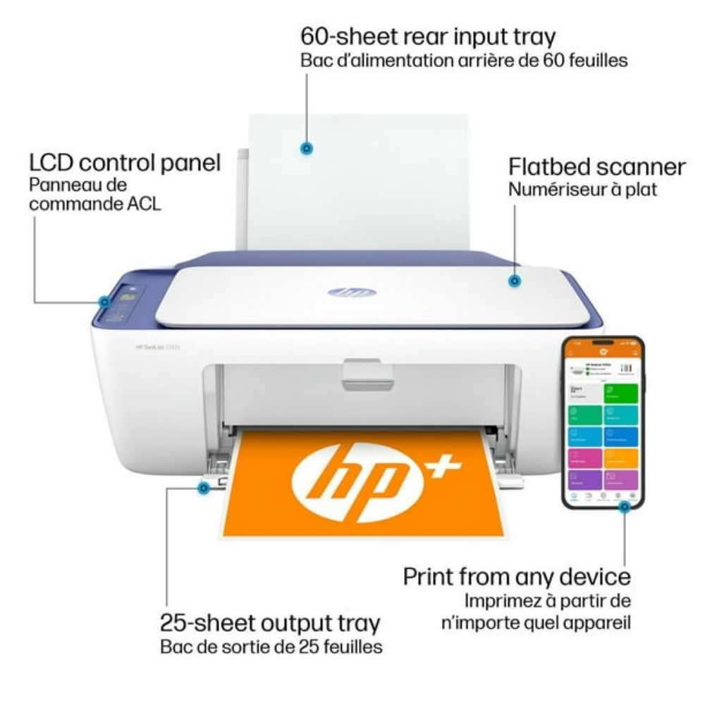 HP INK JET PRINTER (NEW OPEN BOX)
