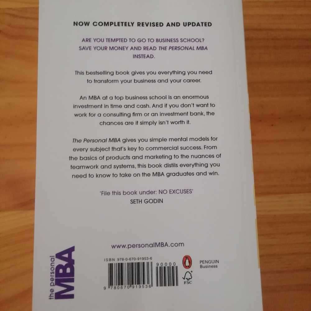 The Personal MBA-J. Kaufman