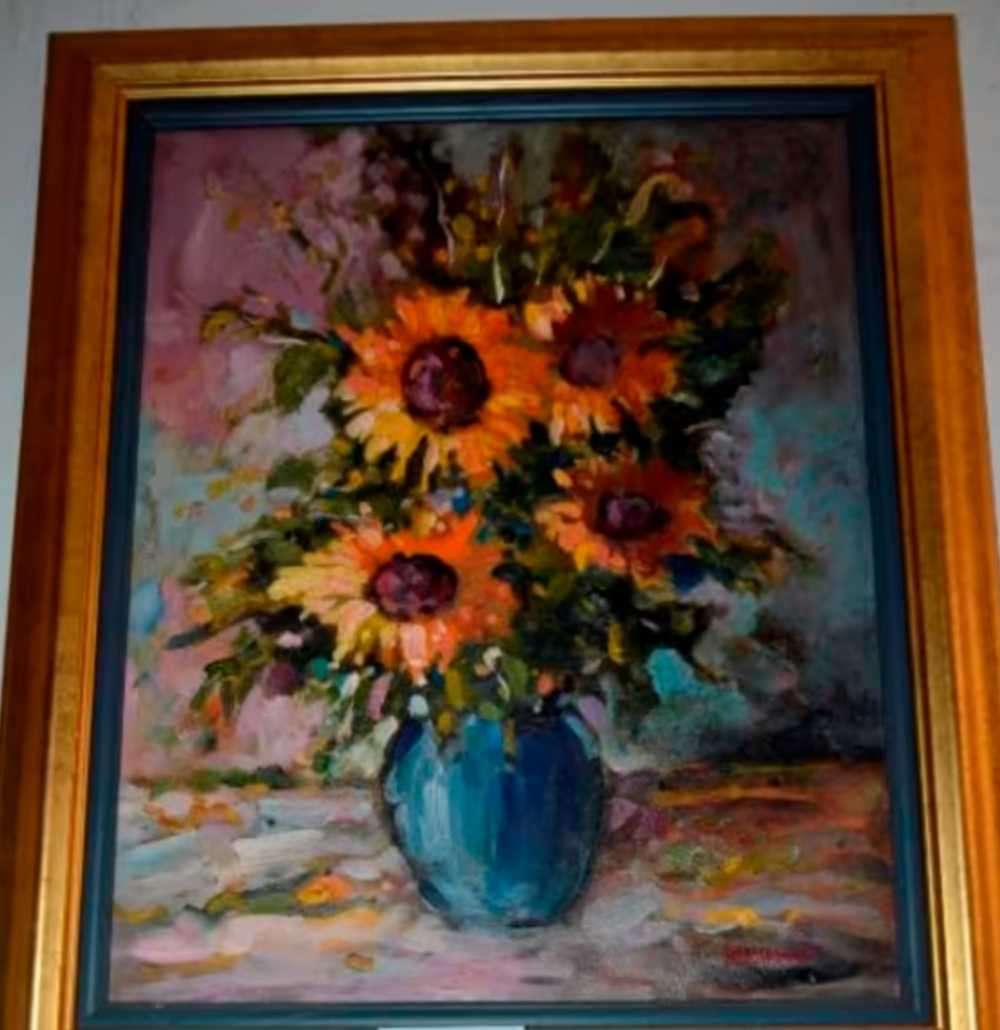 Koos Bronkhorst -Oil on Board