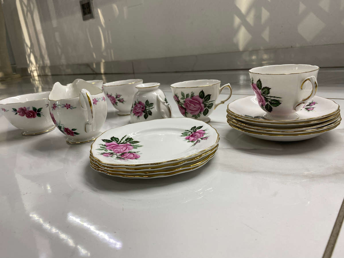 Vintage Bone China, Royal Vale, Made In England, A Product of Ridgeway Potteries LTD