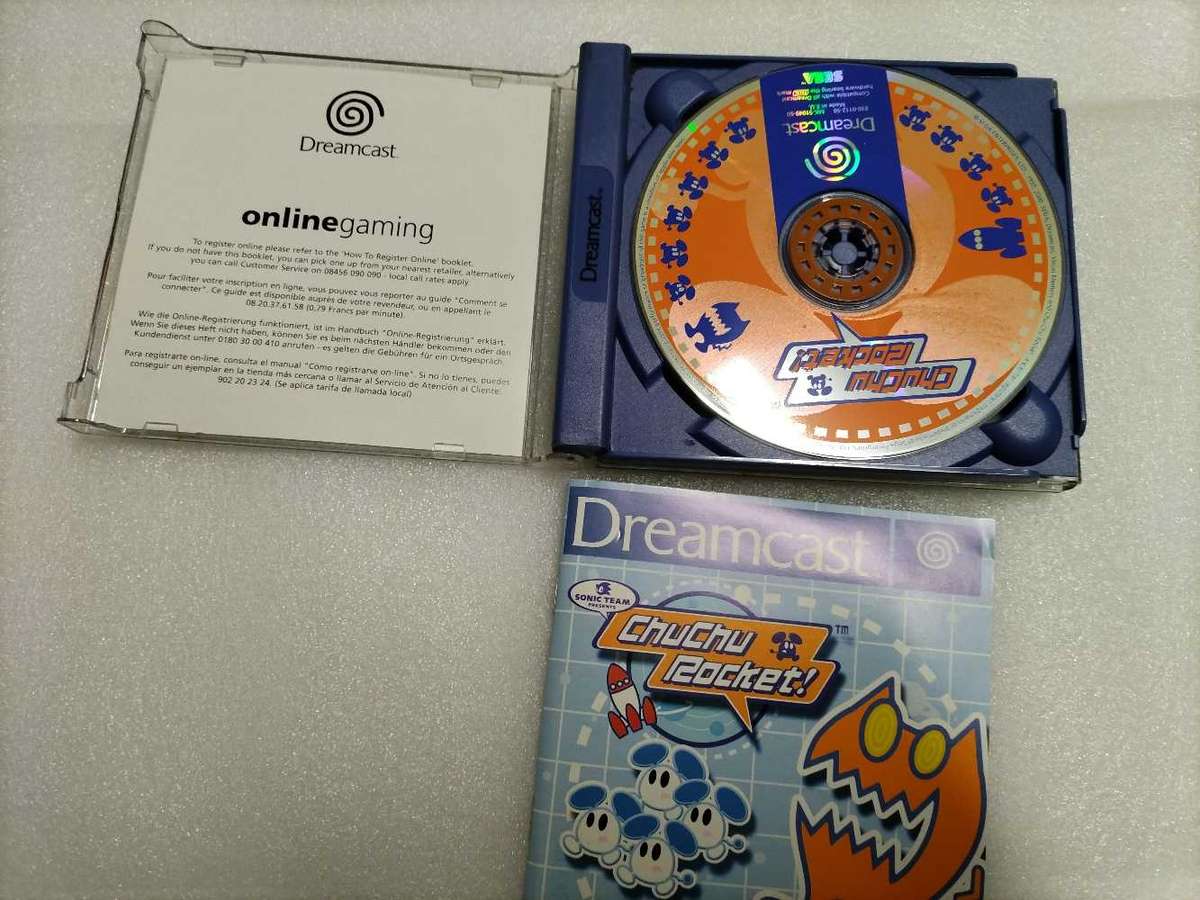 ChuChu Rocket PAL SEGA DREAMCAST CIB