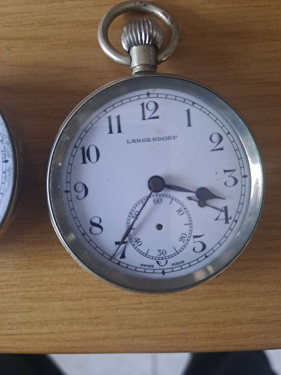3x vintage pocket watches