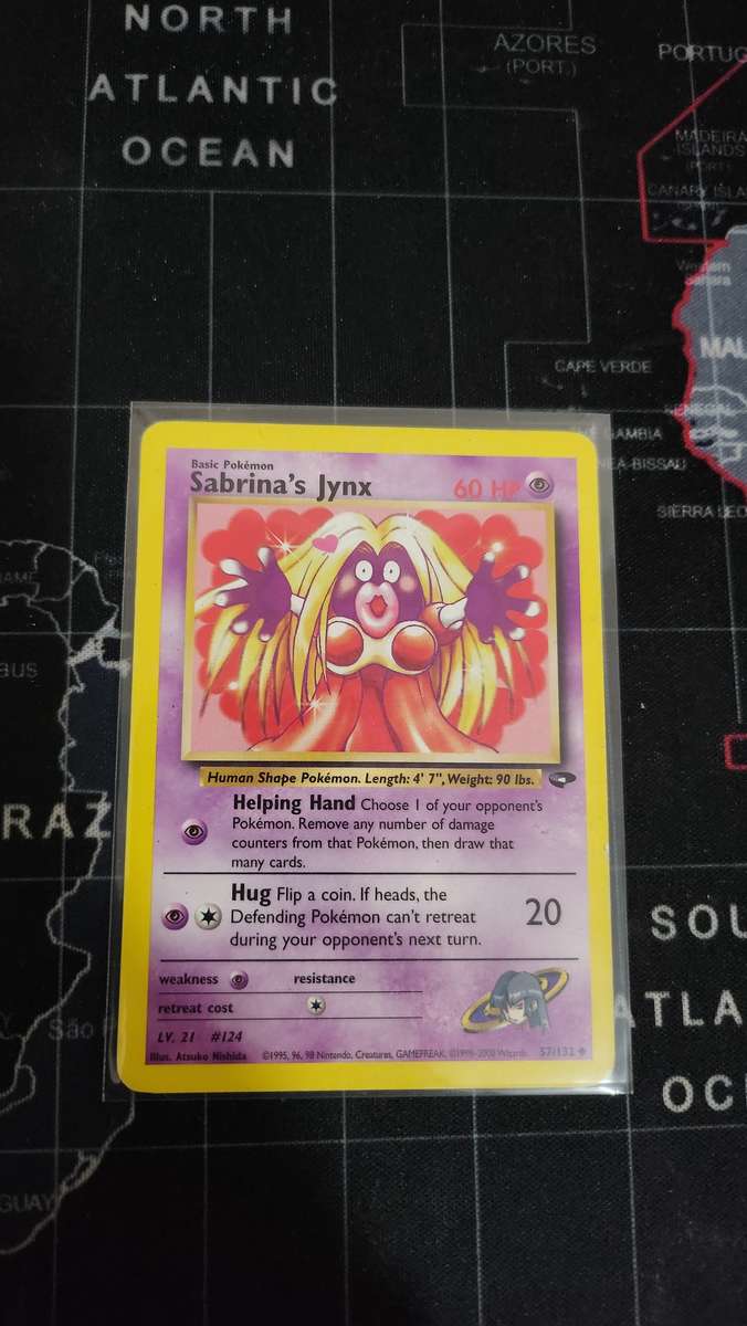 Vintage pokemon card: Sabrina's Jynx