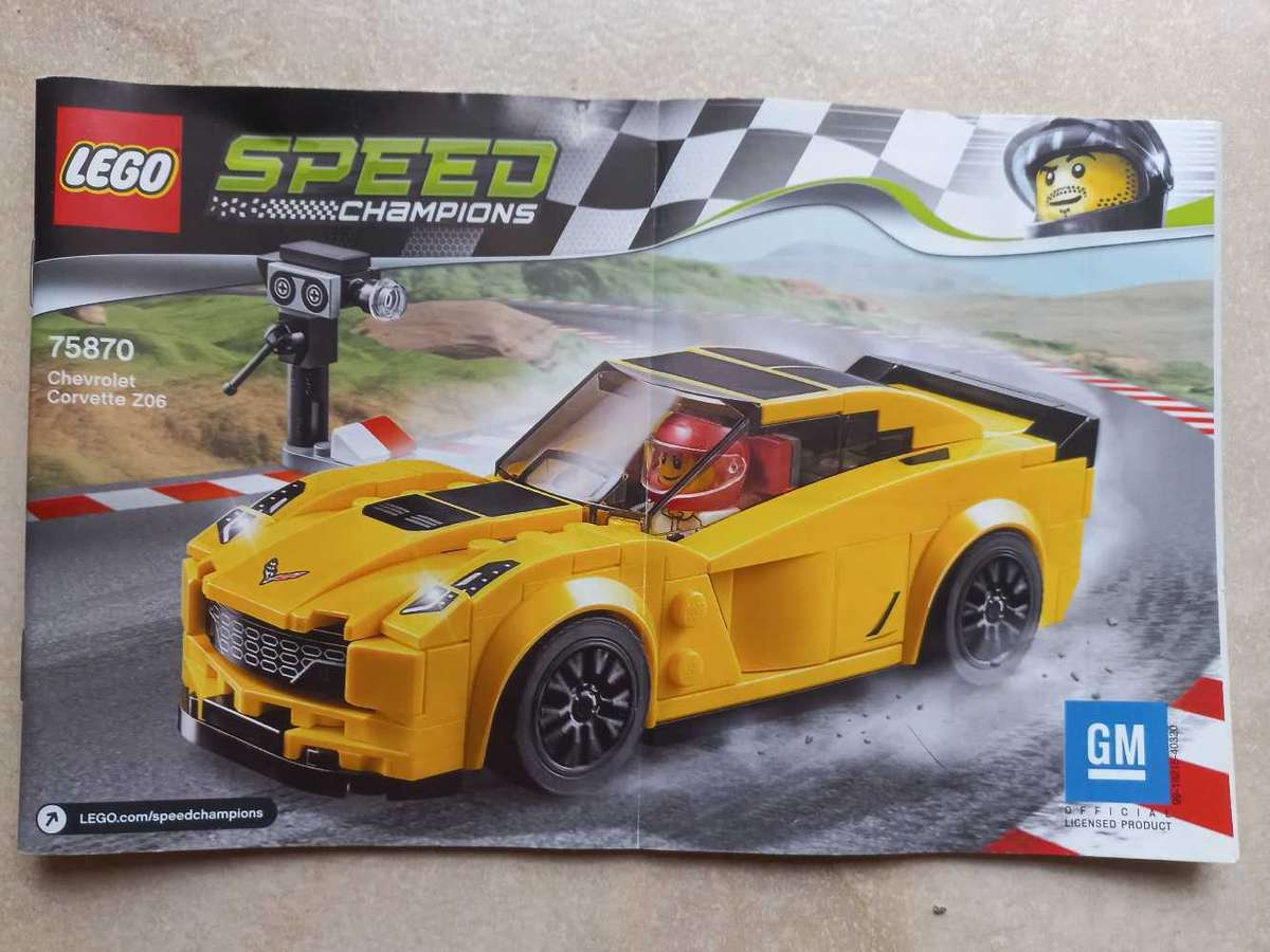 LEGO Speed Champions 75870 Chevrolet Corvette Z06