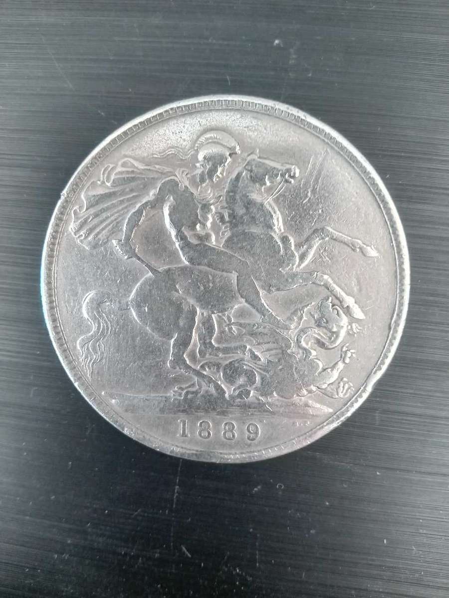 1889 Victoria Britsh Crown