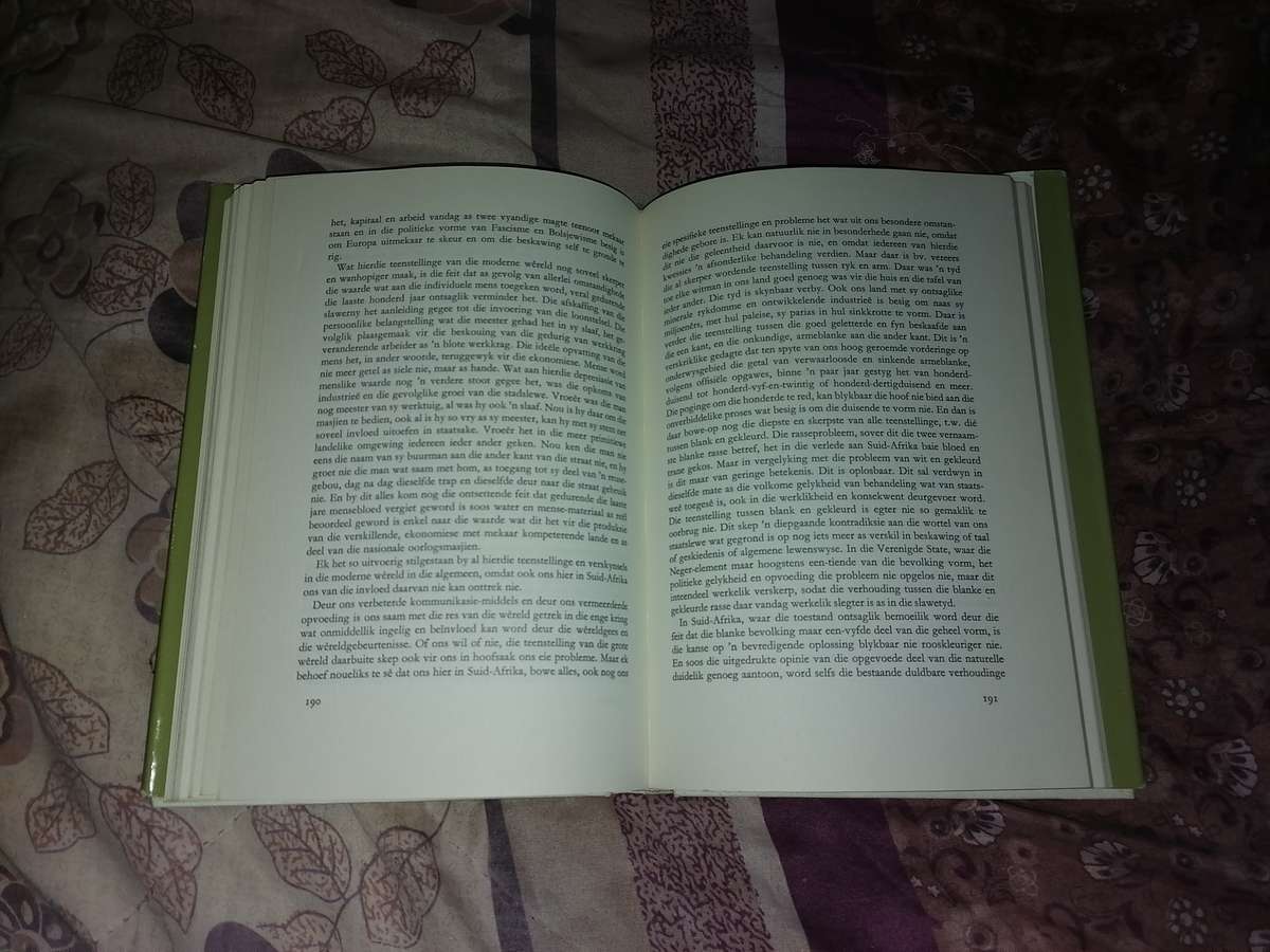 GLO IN U VOLK D. F MALAN AS REDENAAR