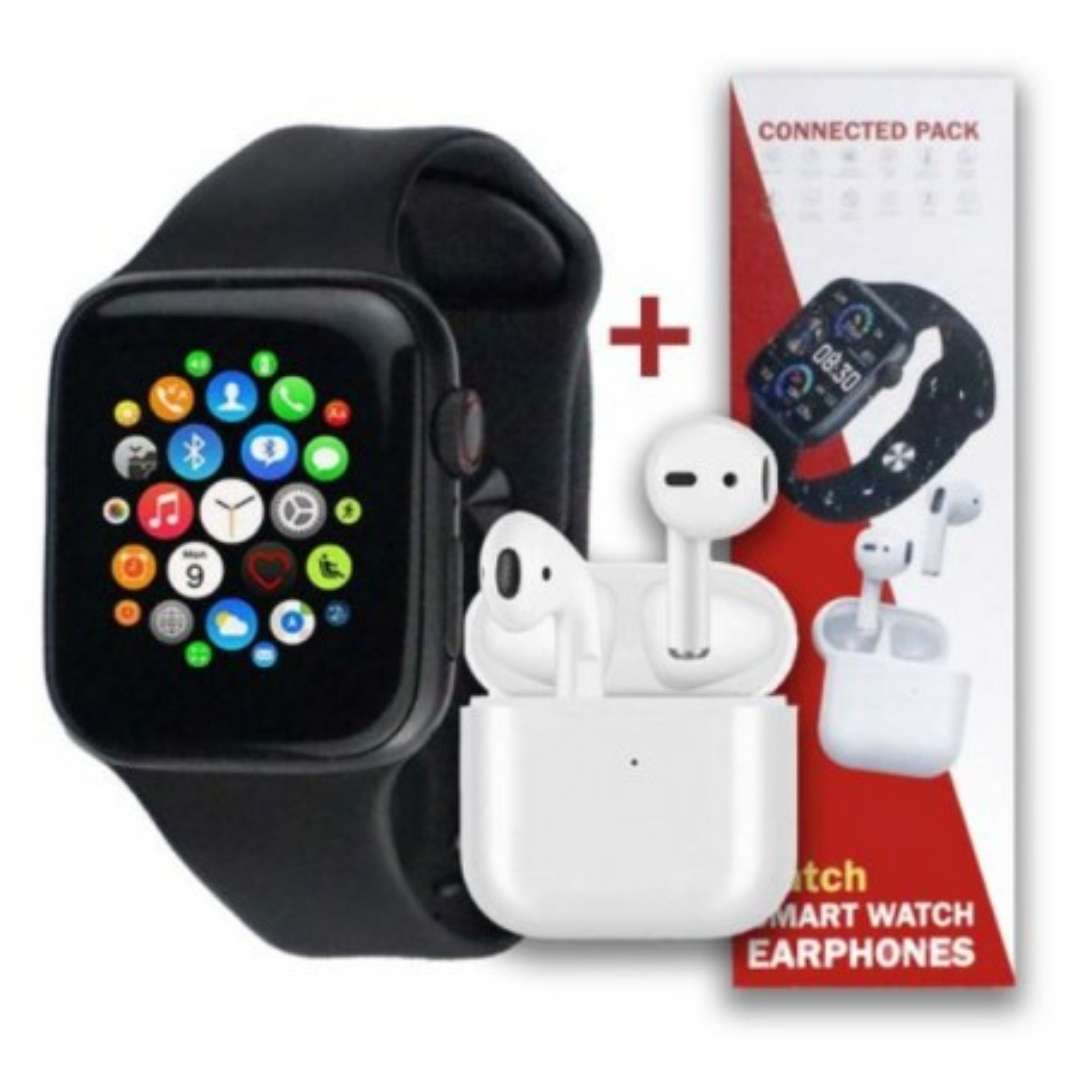 Smart watch FocusFit Pro-T500 with wireless earpods
