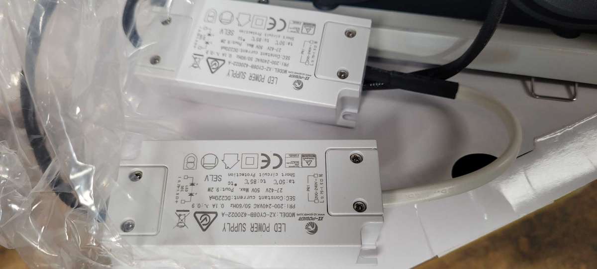 2x9w LED Quality Osram Downlight Twin Set (Bid per piece)