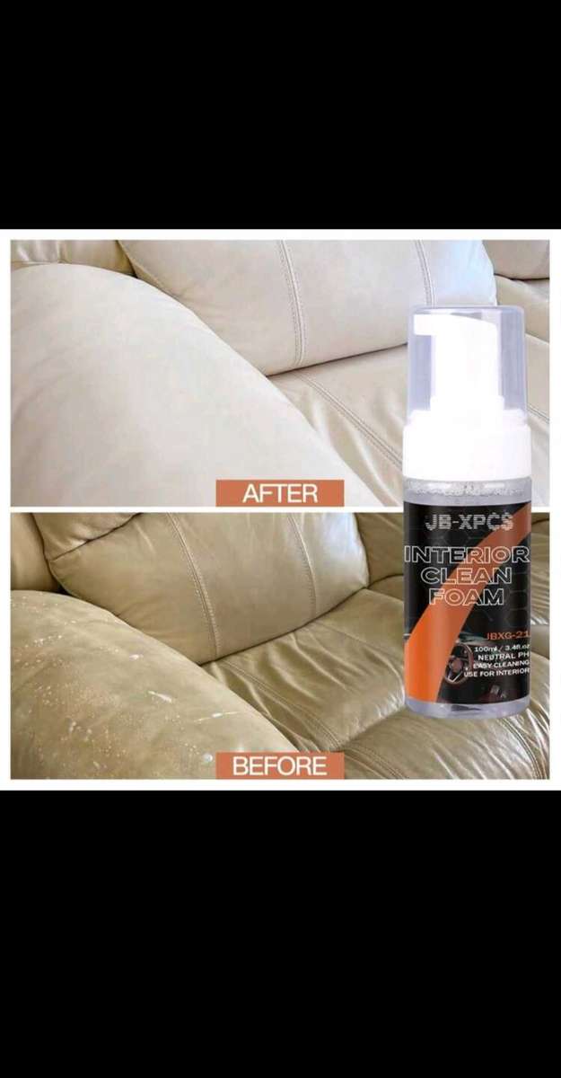 Interior Cleaner Water-free Foam Spray.