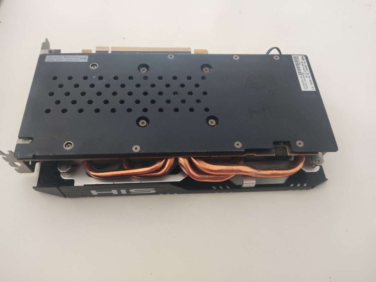 HIS IceQ X2 RX580 8GB Graphics card**Smaller Fans so Overheating**