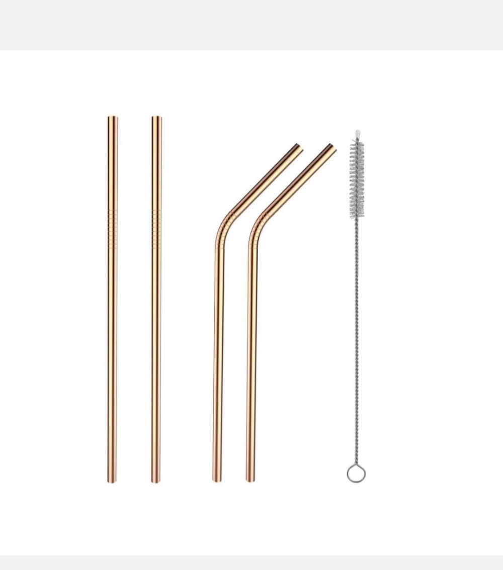 Stainless steel straws