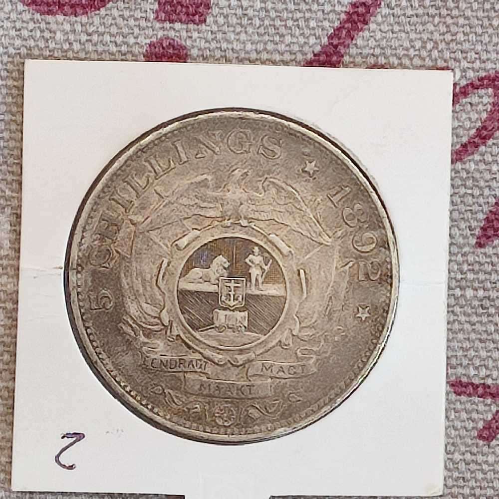 1892 ZAR 5 Shilling
