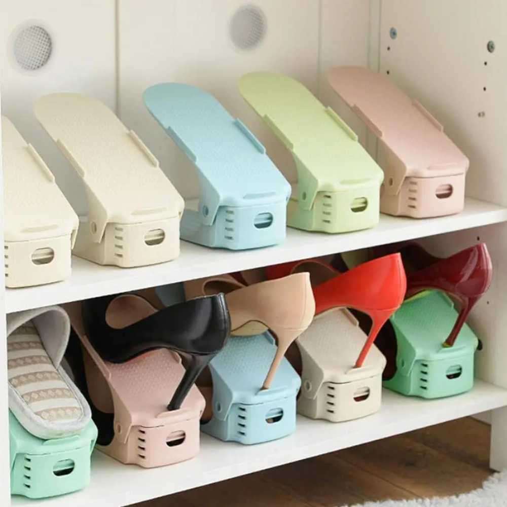 Adjustable Shoe Organizer / Shoe Slots (read)