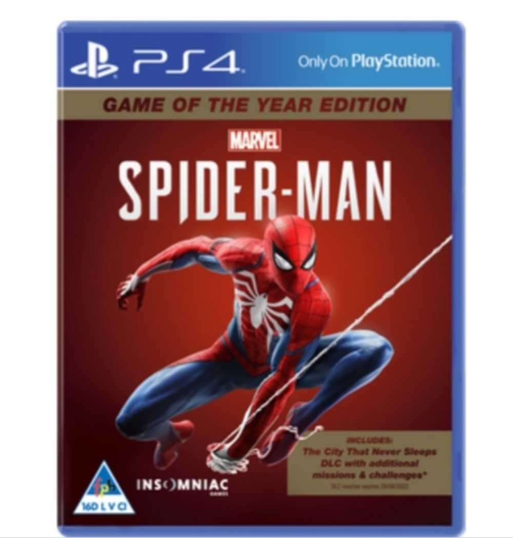 Almost new, popular, PS4 Spiderman