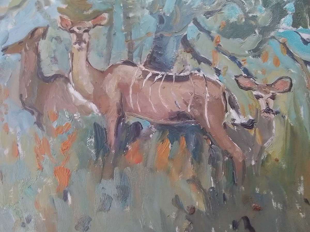 Phillip Terblanche Oil on board