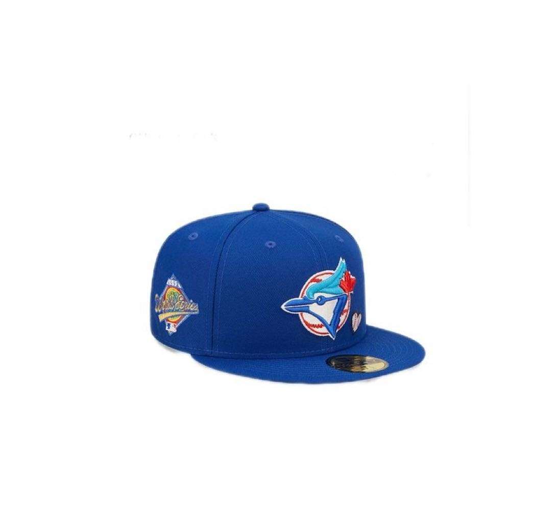 New Era Toronto Blue Jays MLB Team Heart Blue 59FIFTY Fitted Cap