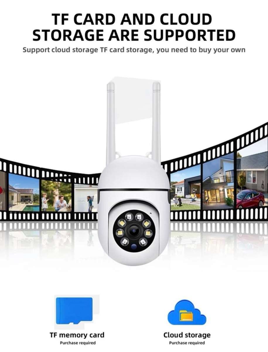 5MP Ultra-Clear 5G Dual-Band WIFI Camera