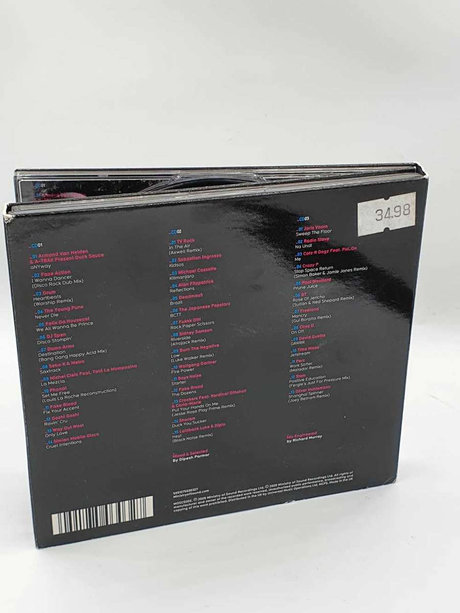 Ministry of Sound: the Underground 2010 by Various Artists (3CD, 2009)