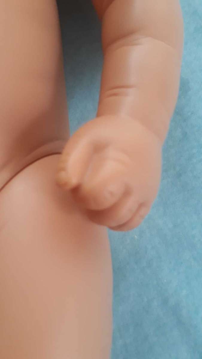 VINTAGE ANATOMICALLY CORRECT  BABY BOY DOLL - 40 CM - 1990`S