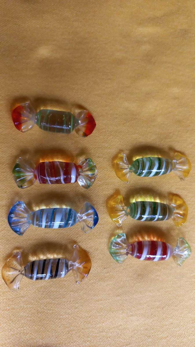Murano glass sweets