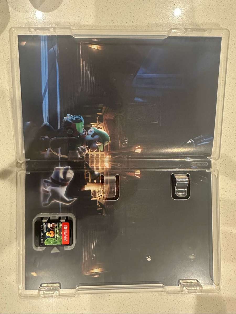 Luigis Mansion 3 for Nintendo Switch Physical game