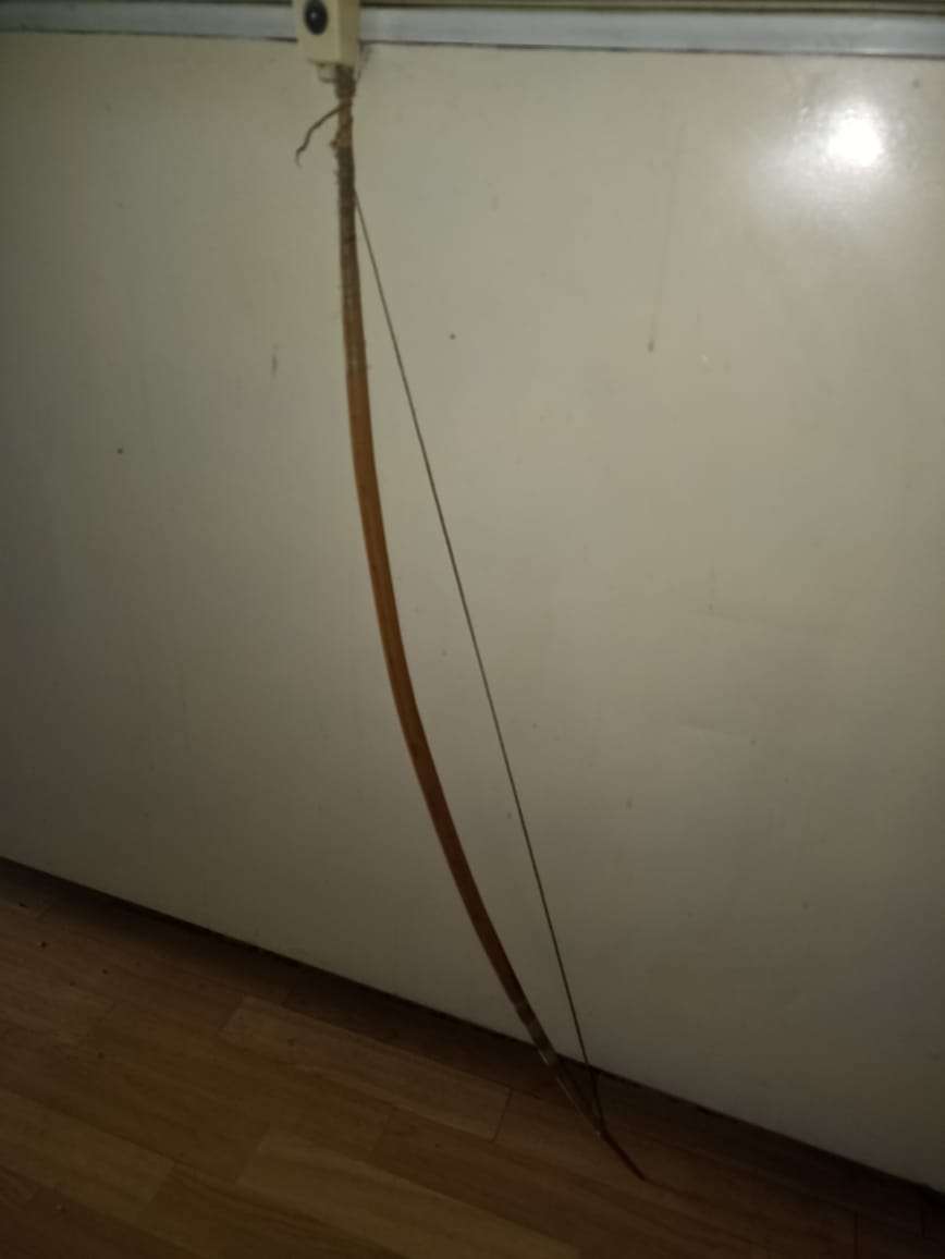 Koisan /Bushman bow and spheres