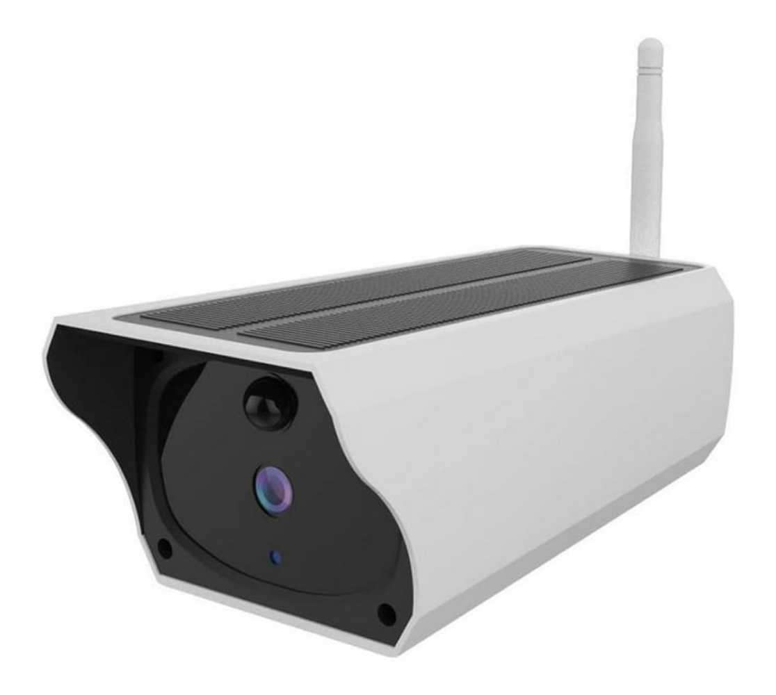 Low power solar wifi bullet camera