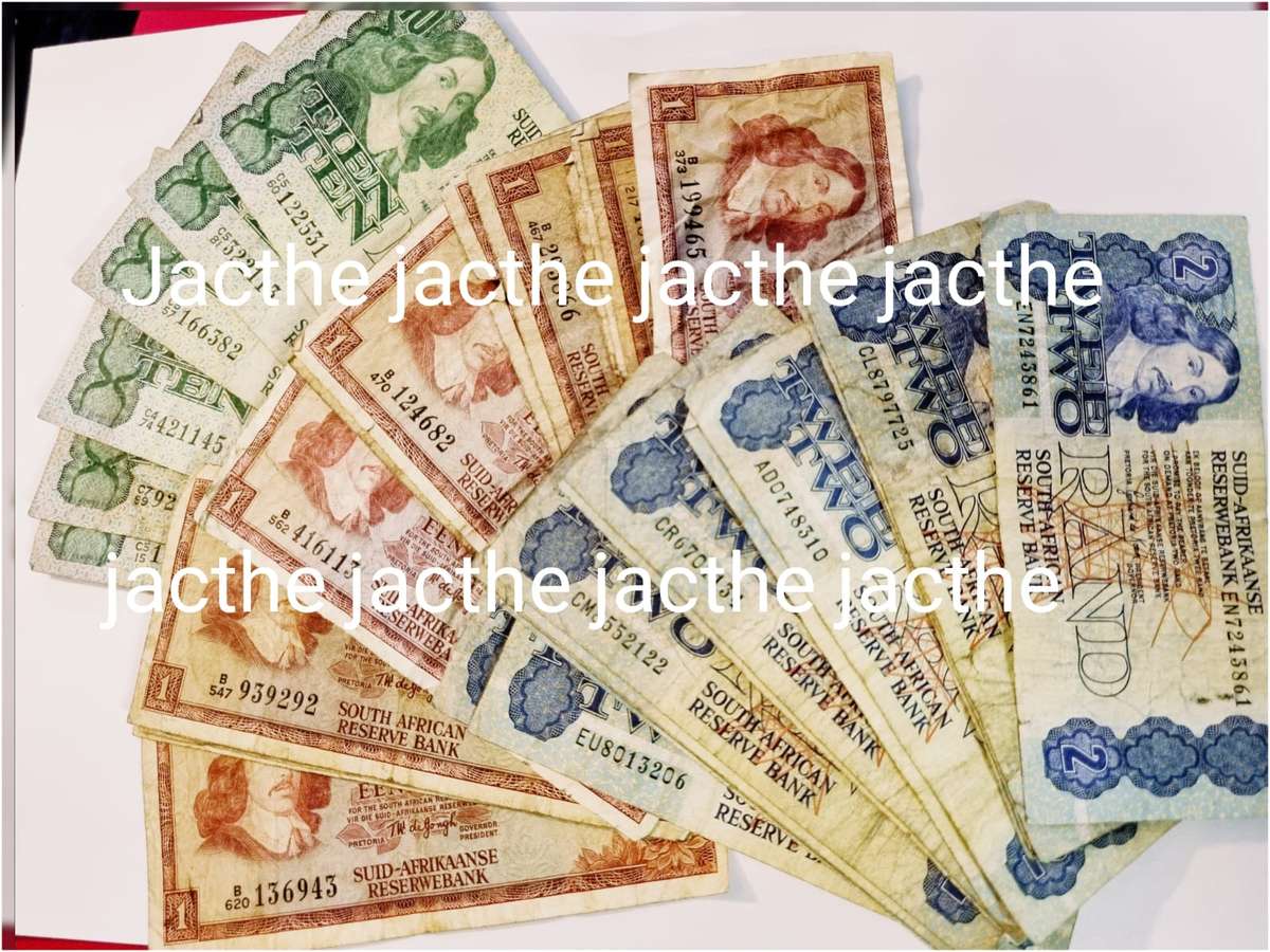 Various Governors & decimals R10 x 6 plus R2 x 15 De Kock plus 14 x R1 De Jong. 1 Bid takes all