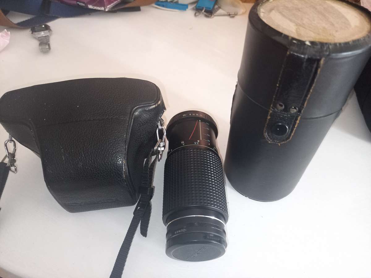 Vintage Camera - Yashica TL Super with 200mm tokina lens