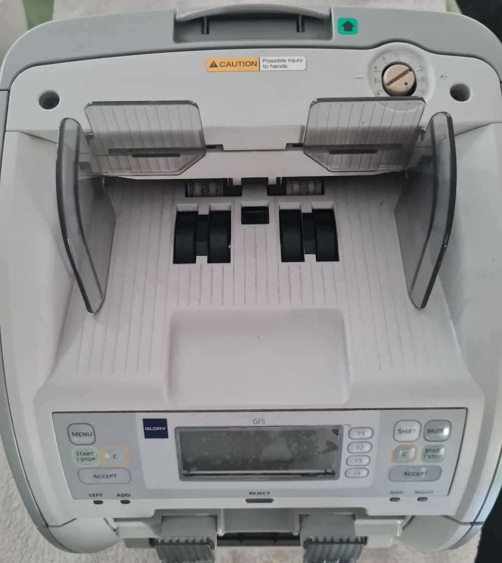 Glory GFS-100 bank note counter