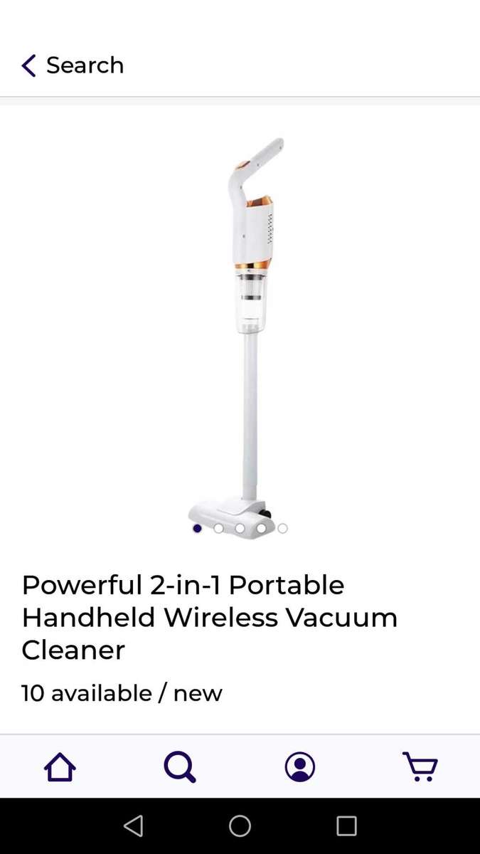 USB rechargeable Powerful cordless vacuum cleaner