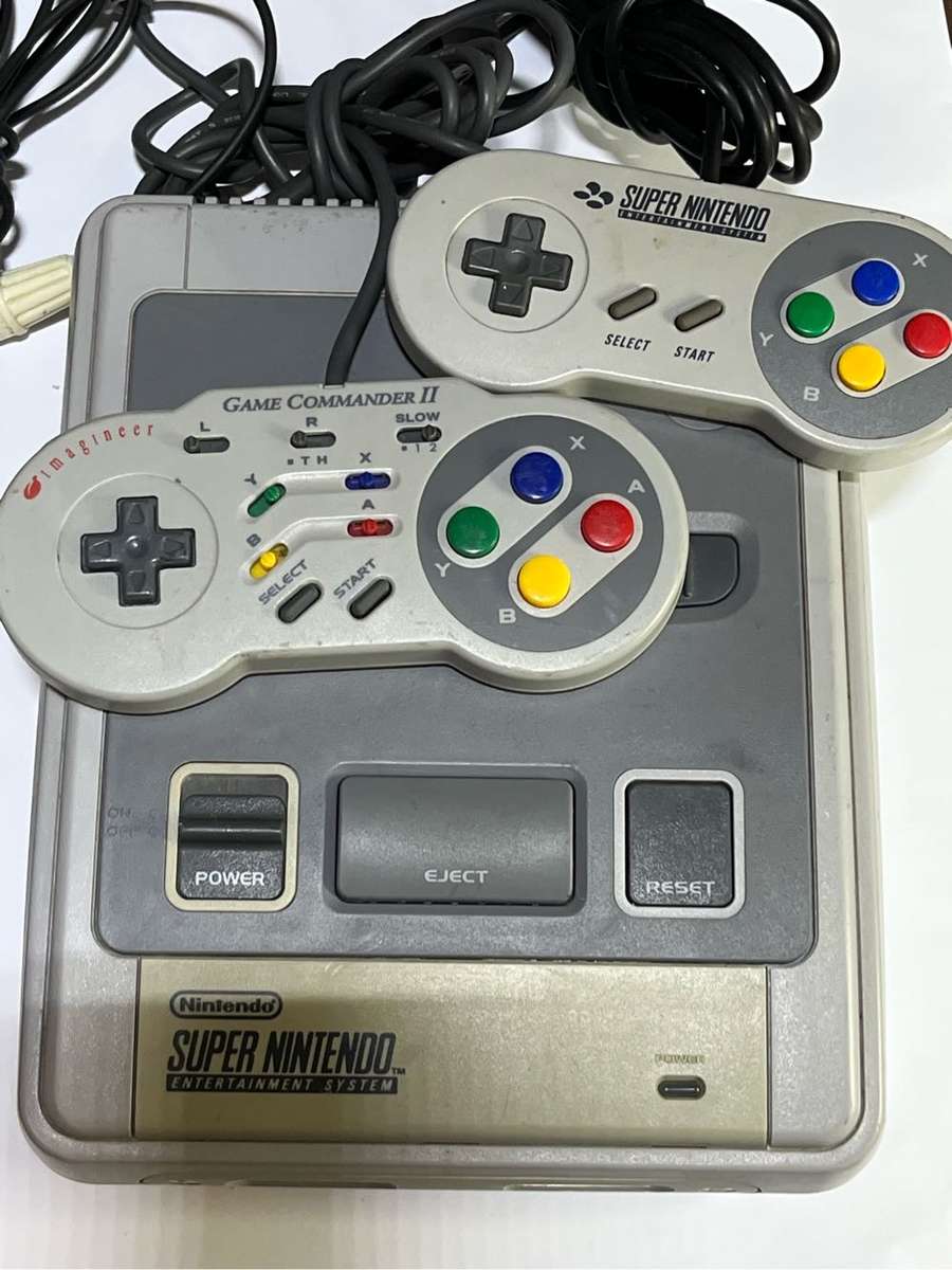 Super Nintendo gaming console
