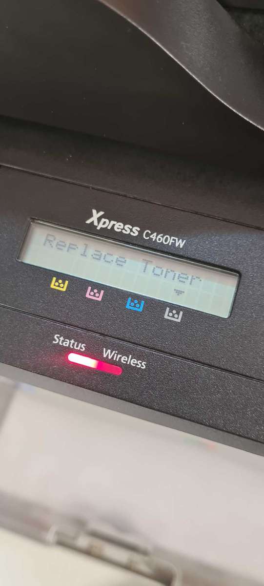 Samsung Xpress C4ofw multifunctional laserjet printer (with 40% + color toners)