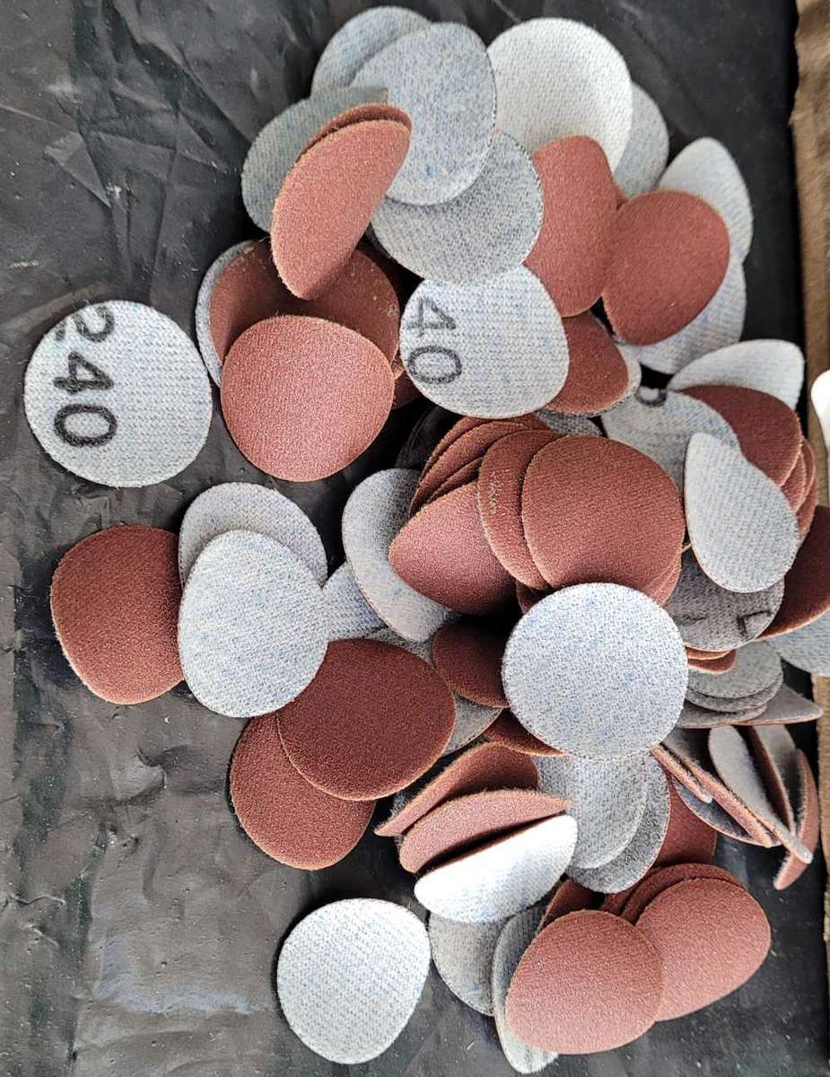 10x Flexi 48620 Sanding Discs, 75mm, 240 Grit (BID PER PACK Of 10x)!!!