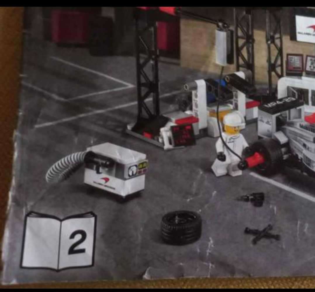 LEGO Speed Champions McLaren Mercedes Pit Stop (75911) - Set retired