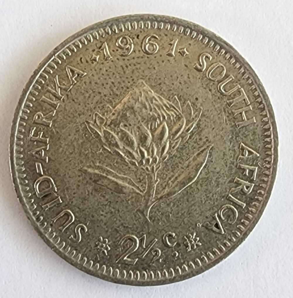 1961 Two and a Half Cent