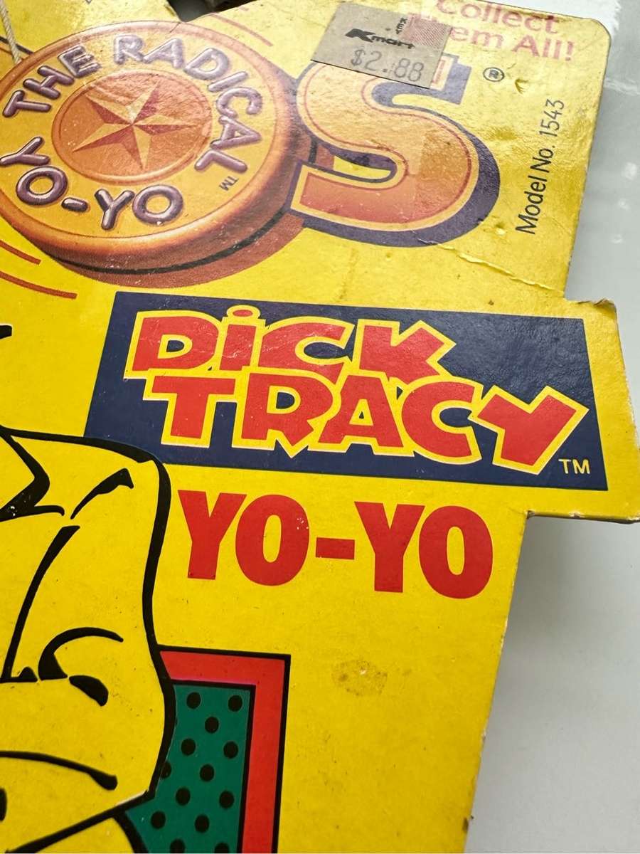 VINTAGE 1989 SPECTRA STAR `DICK TRACY` RADICAL YO-YO MODEL 1543 NOS