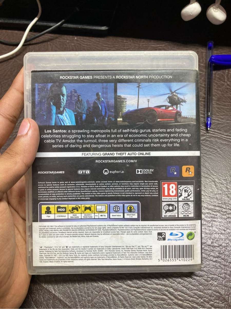 Grand theft auto 5 ps3