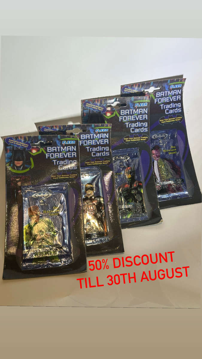 4X Batman Forever 1995 - Fleer