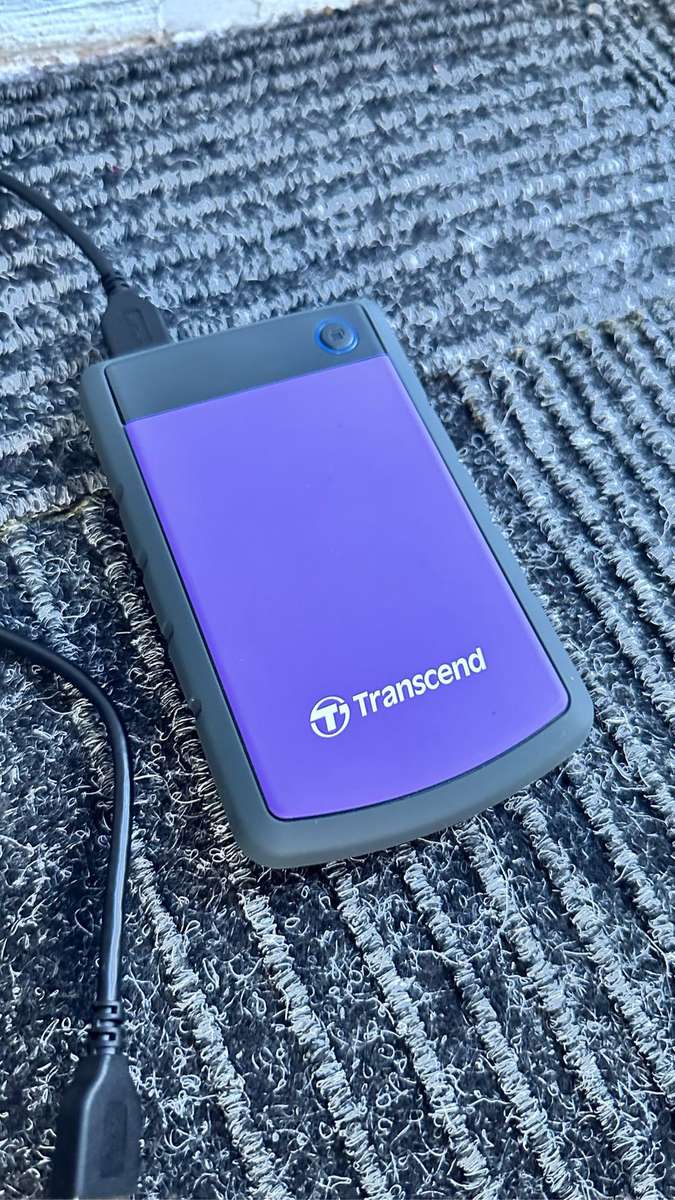 Transcend 2TB Rugged USB3.0 Hard Drive 2.5` - Purple