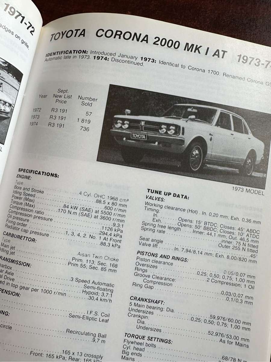 Auto Data Digest 92 / 93 book