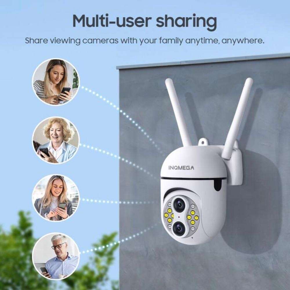 4MP WiFi Wireless PTZ Security Camera