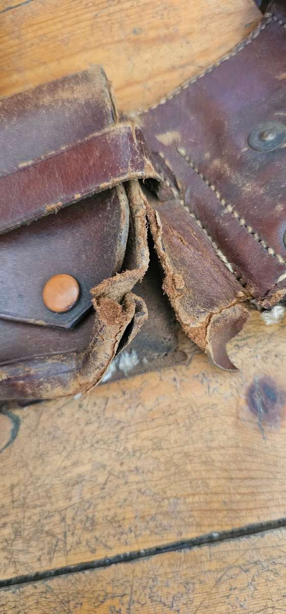 German South West Africa leather ammo belt/bandolier.