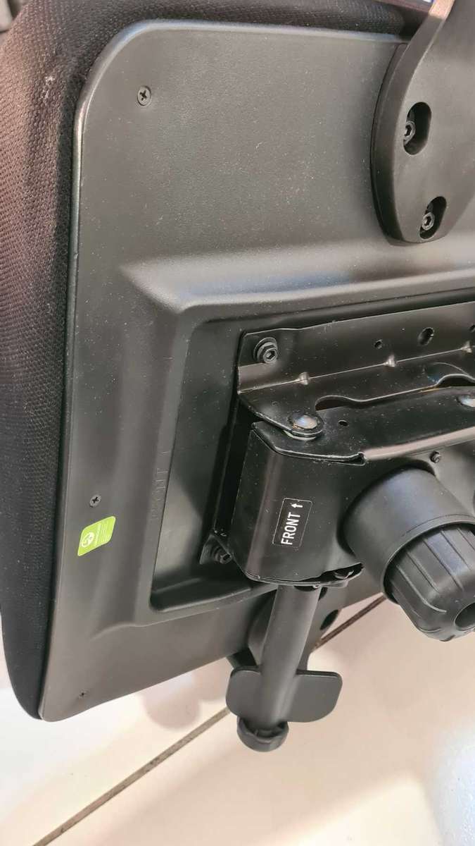 With 3D adjustable Armrests. DHL high back office chair