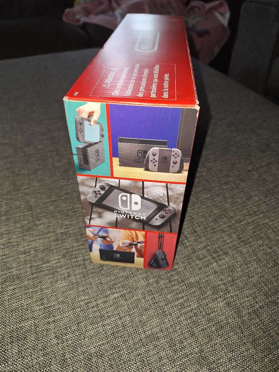 Nintendo Switch Grey with Mario Kart 8