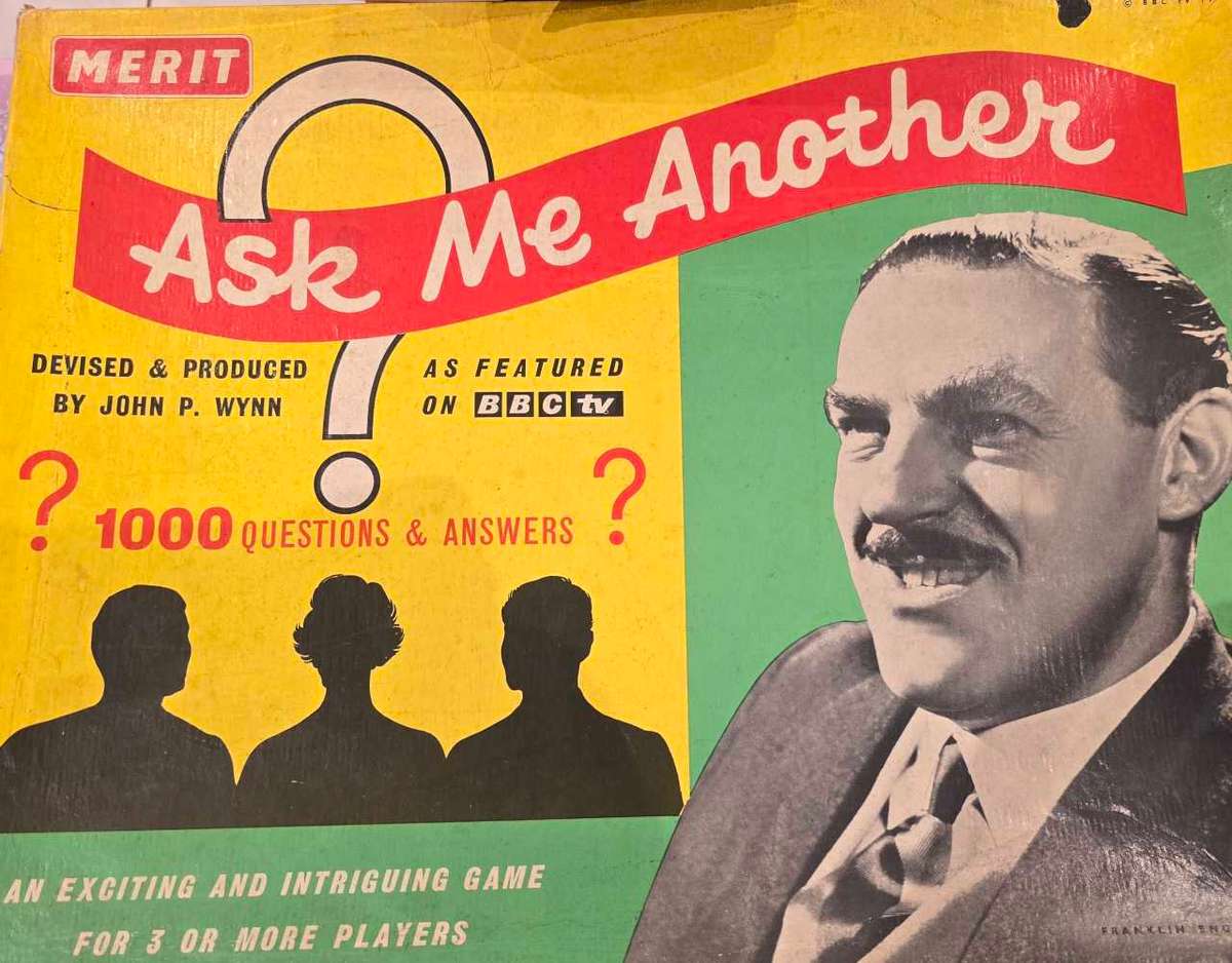 Ask Me Another - antique board game