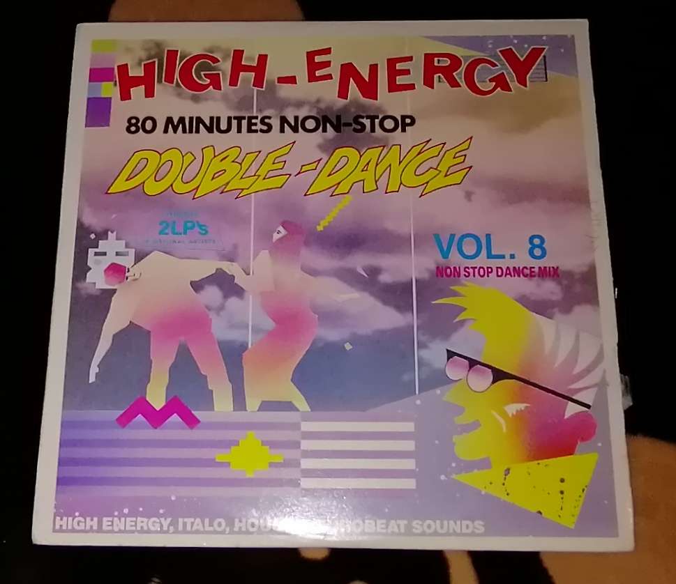 HIGH-ENERGY 80 MINUTES NON-STOP DOUBLE-DANCE VOL8 - LP